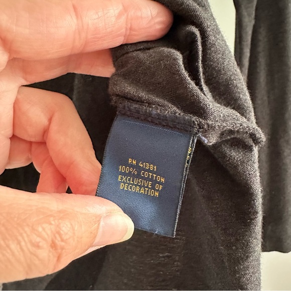 NWT! Polo Ralph Lauren Women's V-Neck Long Sleeve Top - Picture 6 of 7